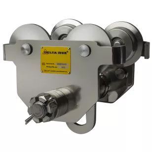 DELTA INOX Chariot manuel en acier inoxydable – 0,5 ton DELTA INOX Chariot manuel en acier inoxydable – 0,5 ton Visuel
